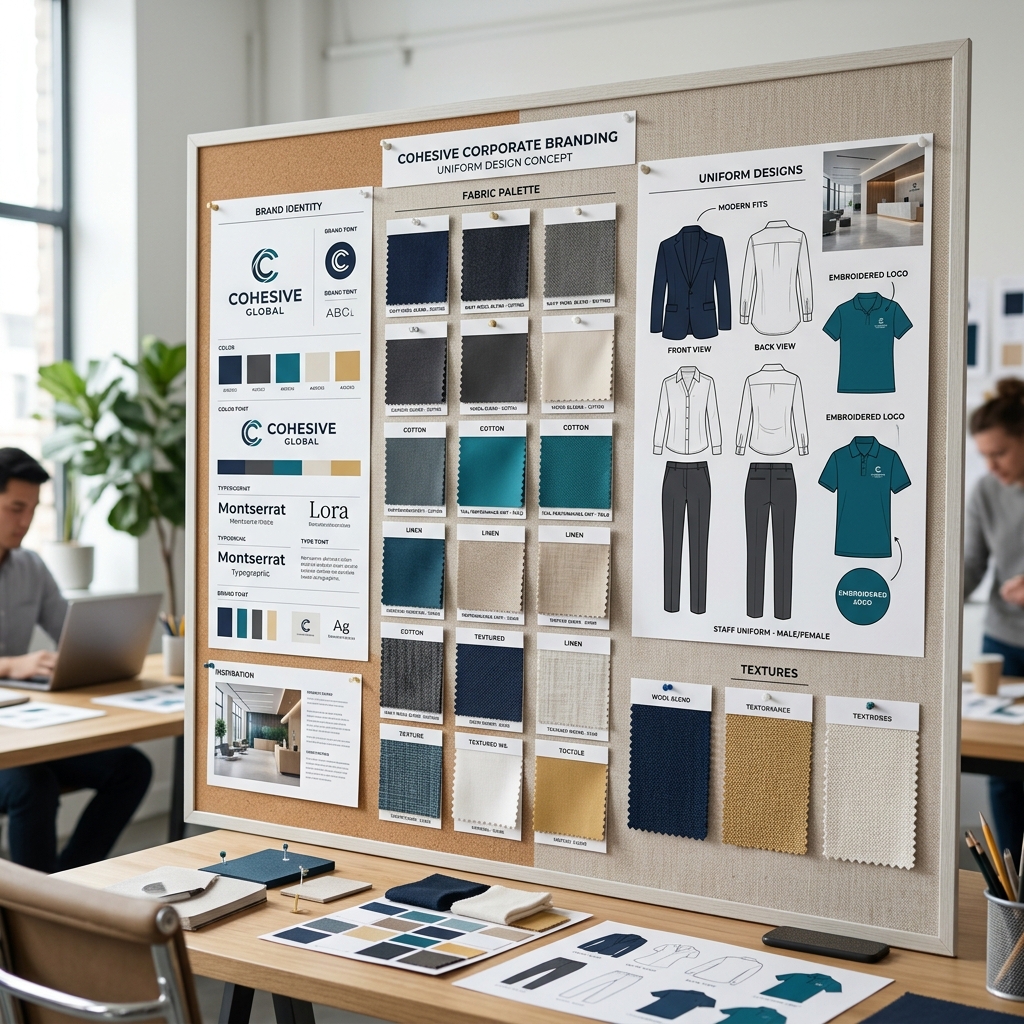 Corporate Uniform Manufacturers: How to Choose the Right Uniform for Your Brand